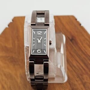 Fossil Women's Brown Metallic Bronze Big Link Watch Mod Statement Bold ES-1817